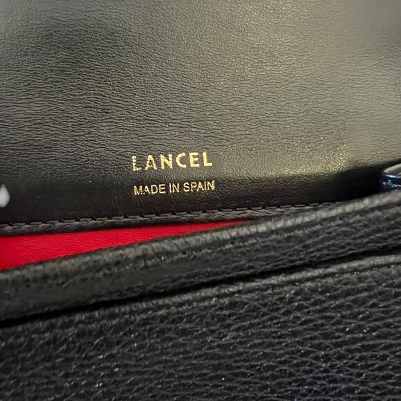 Lancel Model Pia Grained Leather Wallet - Picture 5 of 5